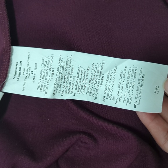 Weekend Max Mara merlot eyelet dress - Picture 4 of 7